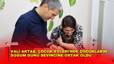 Afyonkarahisar Valisi Dr. Naci Aktaş ve eşi Nagihan Aktaş, Çocuk