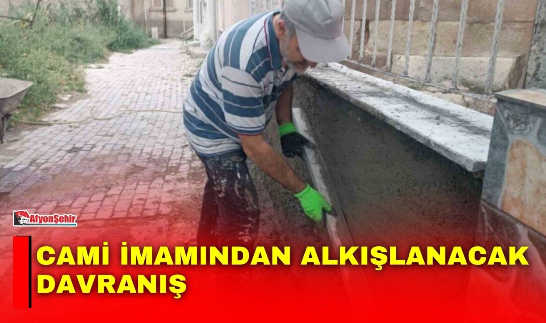 Afyonkarahisar’ın Bolvadin ilçesinde görev yapan İmam Hatip Hatip Uğur Üzüm,