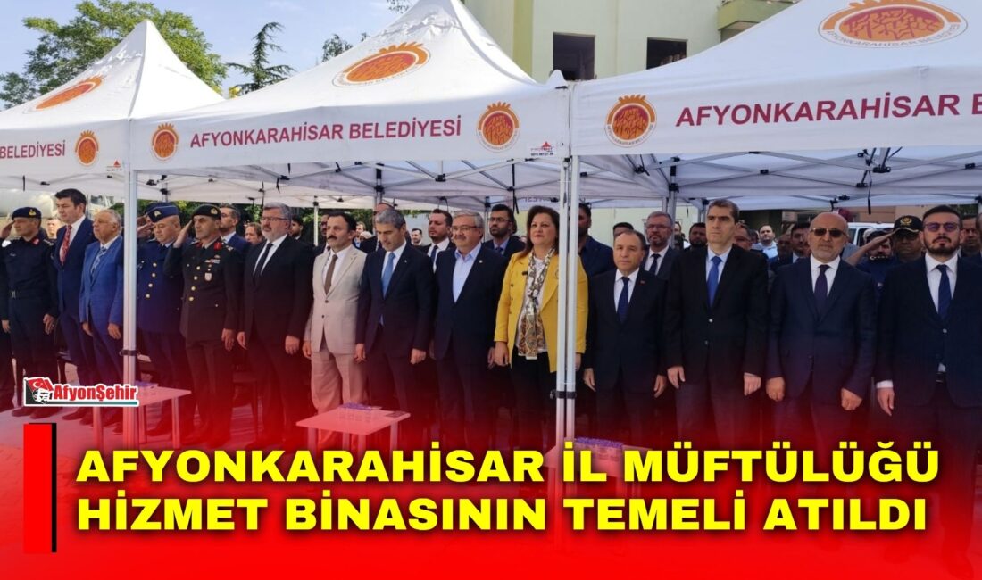 Afyonkarahisar İl Müftülüğü tarafından Kayadibi Mahallesi’nde yapımı planlanan yeni hizmet