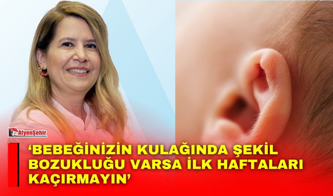 Belirgin kulak farklılıkları, çocukların ilerleyen yaşlarda gözlük veya kulaklık kullanırken