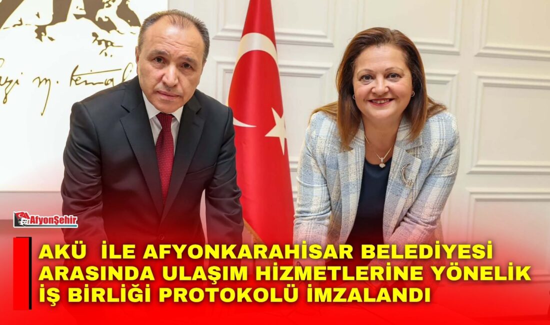 Afyon Kocatepe Üniversitesi (AKÜ) ile Afyonkarahisar Belediyesi arasında, yükseköğretim öğrencileri