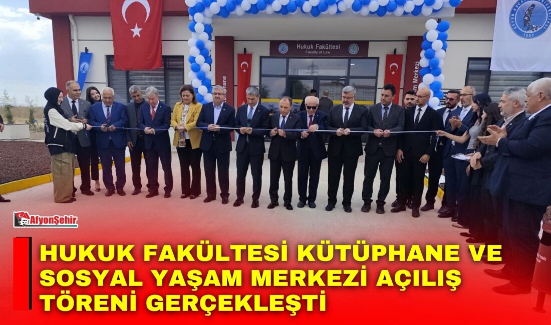 Afyon Kocatepe Üniversitesi (AKÜ) Hukuk Fakültesi Kütüphane ve Sosyal Yaşam