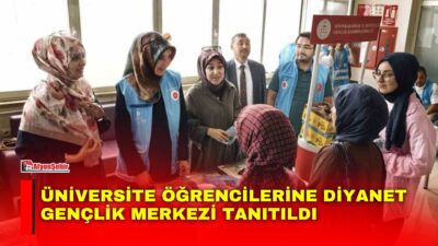 Afyonkarahisar İl Müftülüğü Gençlik Koordinatörlüğü tarafından Afyonkarahisar Sağlık Bilimleri Üniversitesi’nde