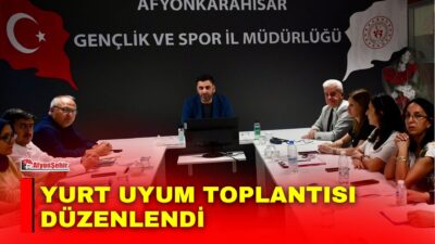 Afyonkarahisar Gençlik ve Spor İl Müdürlüğünde, 2026-2027 eğitim-öğretim yılı kapsamında