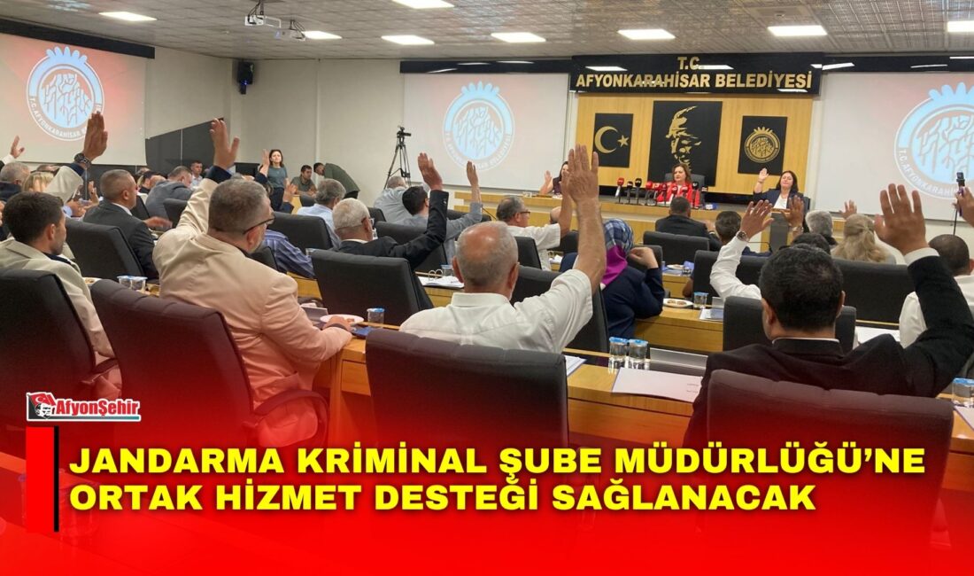 Afyonkarahisar Belediye Meclisi’nin eylül ayı toplantısında gündemin 5. maddesi görüşüldü.