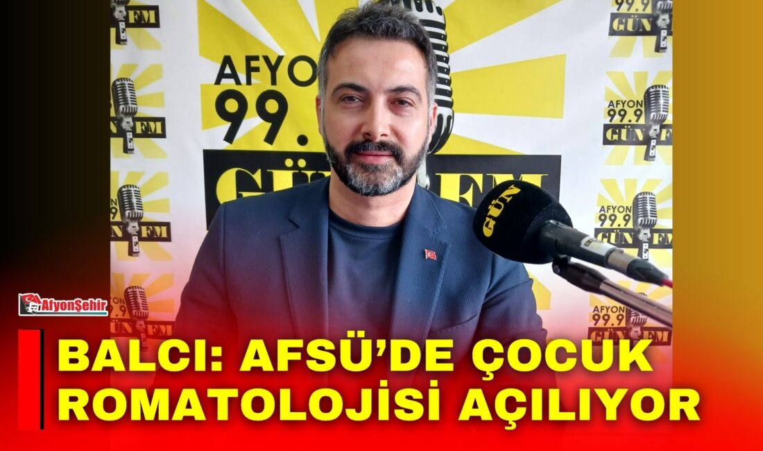 Afyonkarahisar Sağlık Bilimleri Üniversitesi (AFSÜ) ve Gün FM işbirliğinde süren