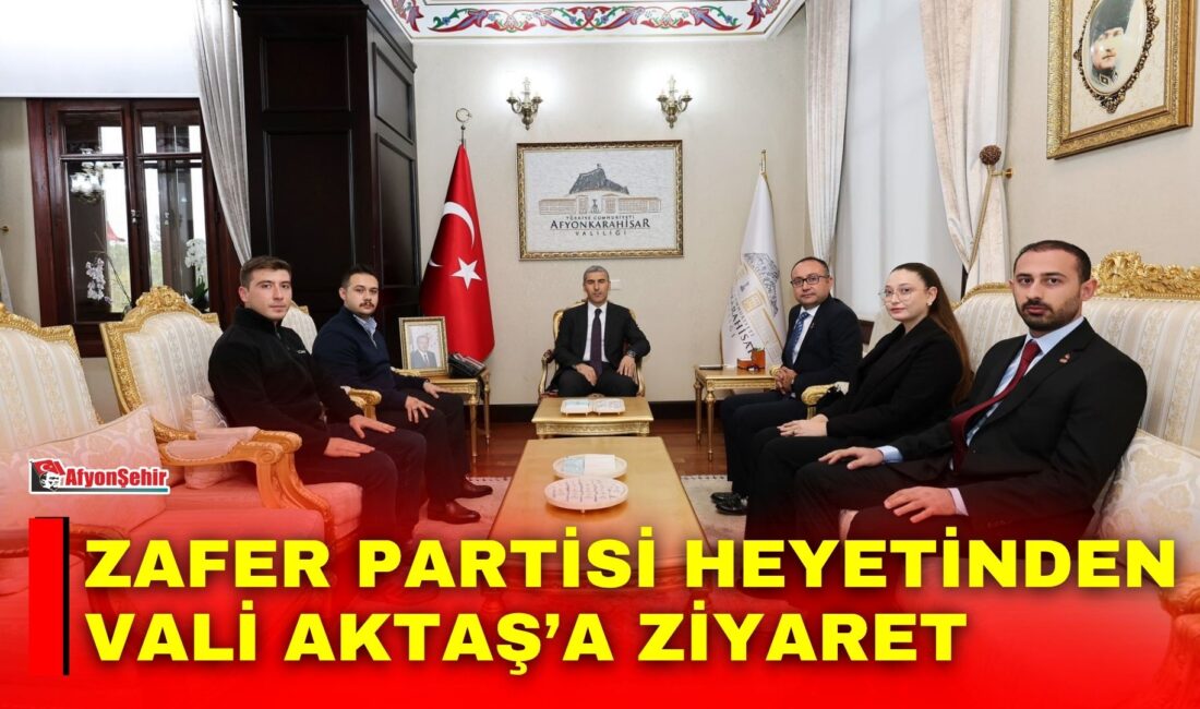Zafer Partisi Afyonkarahisar İl Başkanı Kemal Dere, İl Gençlik Kolları