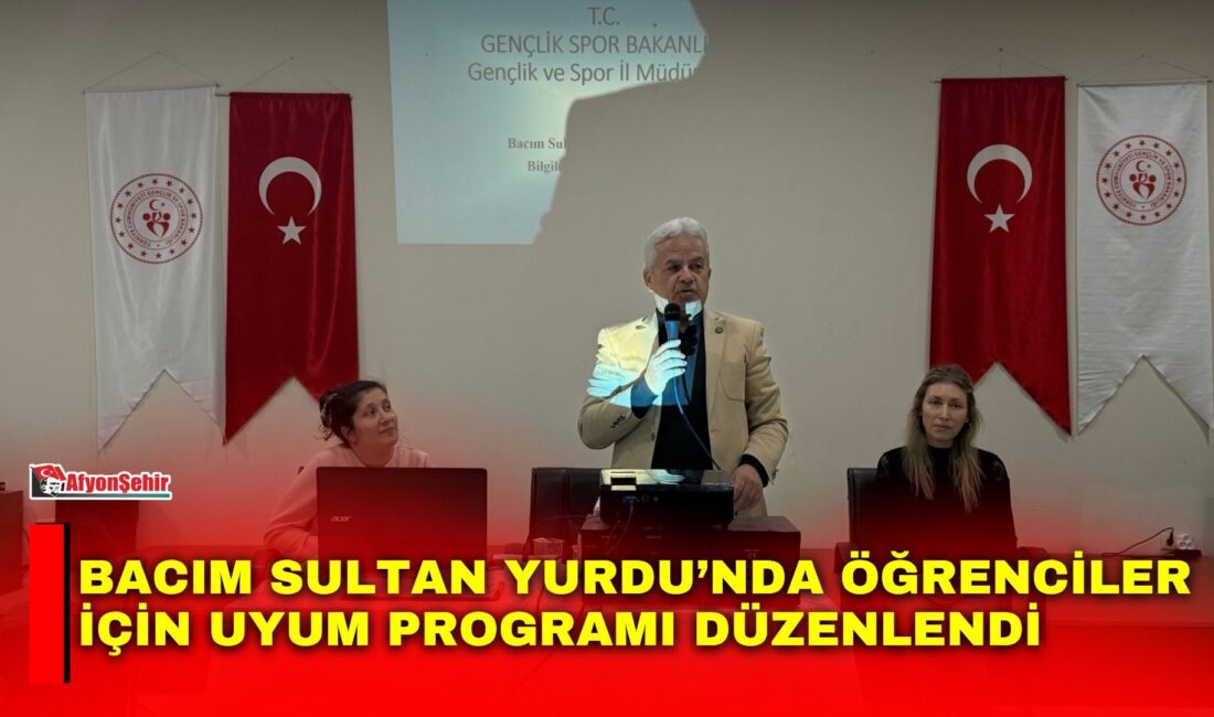 Bacım Sultan Yurdu’nda, yeni eğitim-öğretim döneminde yurda katılan öğrencilerin uyum