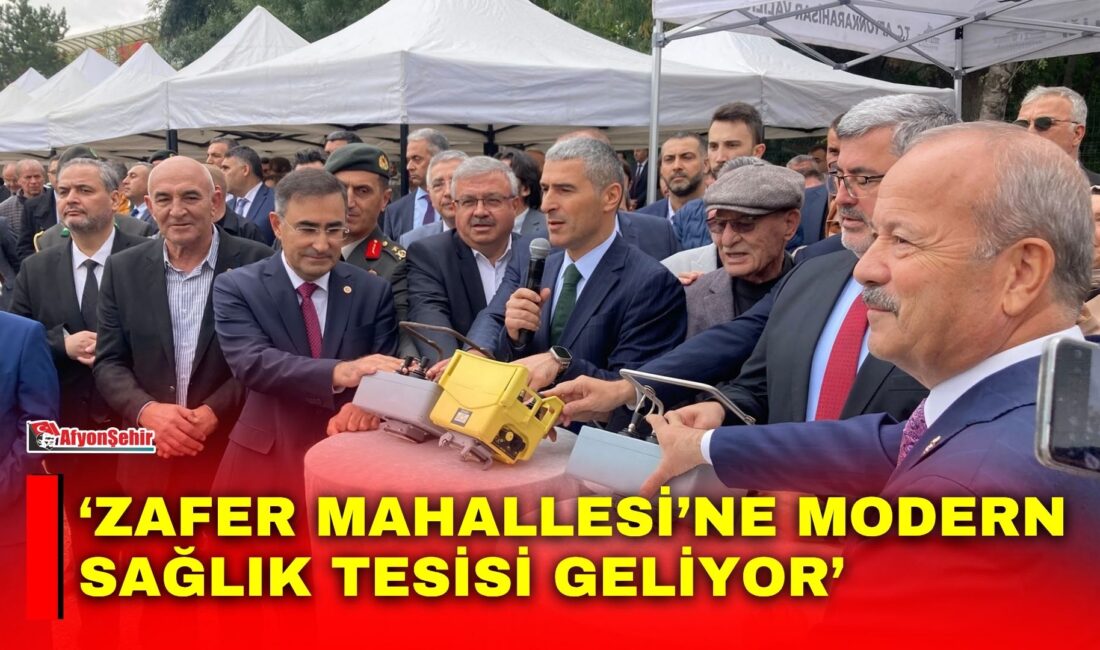 Afyonkarahisar’da sağlık hizmetlerine erişimin kolaylaştırılması amacıyla yapılacak İsmail Kumartaşlı Semt