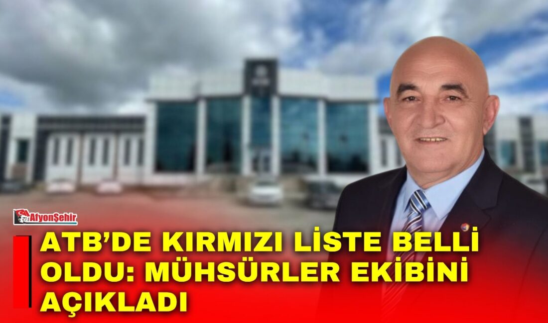 Afyonkarahisar Ticaret Borsası’nda yapılacak seçimler öncesinde başkan adaylarından Mehmet Mühsürler’in