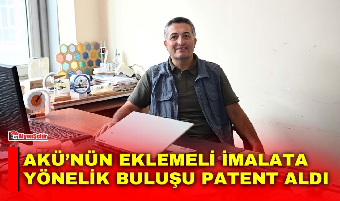 AKÜ’nün eklemeli imalata yönelik buluşu patent aldı Afyon Kocatepe Üniversitesi (AKÜ) araştırmacıları tarafından eklemeli imalatla üretilen polimer