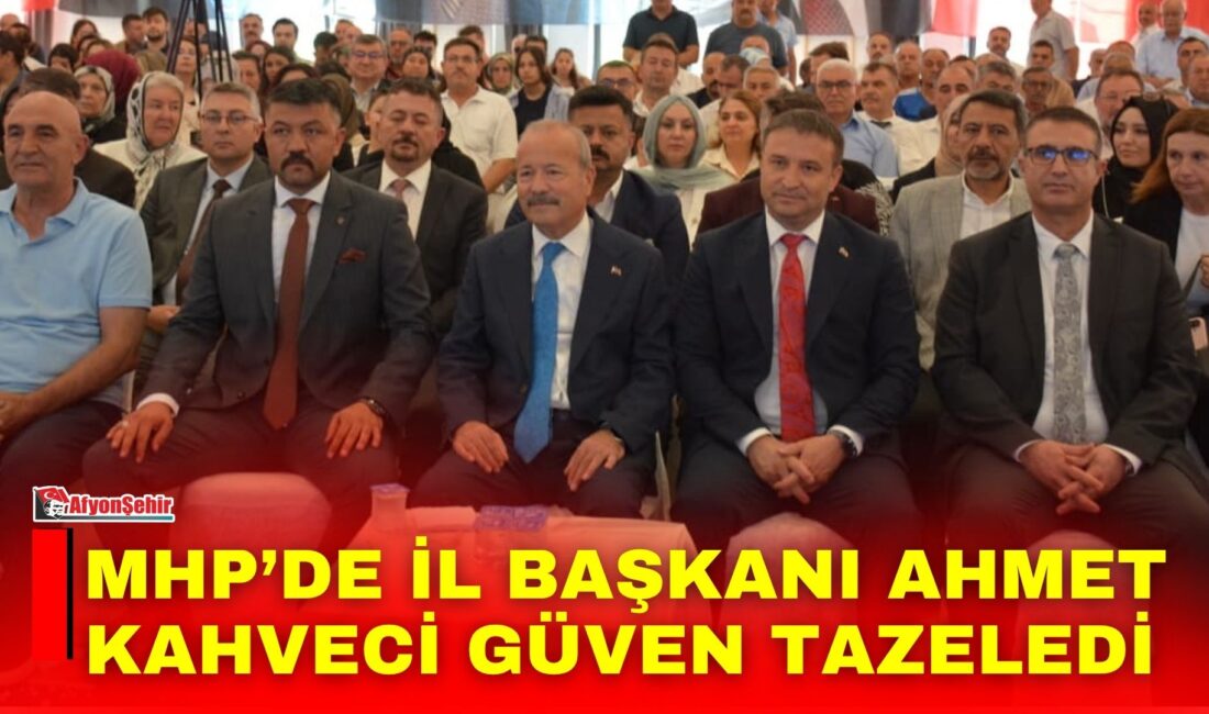 MHP İl Başkanlığı’nın 15. Olağan İl Kongresi’nde mevcut İl Başkanı