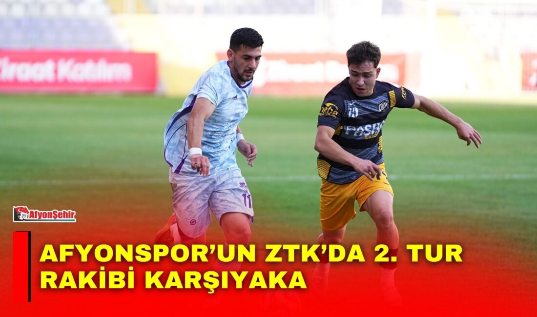 Afyonspor’un ZTK’da 2. tur rakibi Karşıyaka Ziraat Türkiye Kupası 1. tur mücadelesinde Zafer Stadı’nda Ürgüspor’u Burak