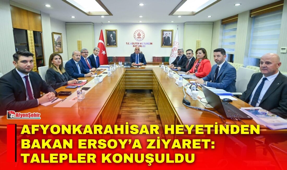 Afyonkarahisar Valisi Dr. Naci Aktaş, Afyonkarahisar Belediye Başkanı Burcu Köksal,