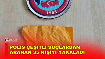 Afyonkarahisar’da polis ekipleri tarafından gerçekleştirilen asayiş uygulamalarında 7 bin 239