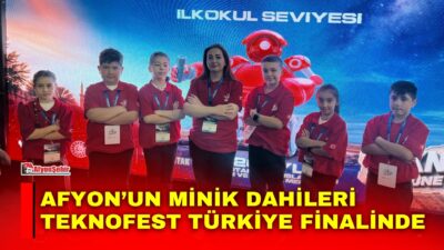 Afyonkarahisar İstek İlkokulunda eğitim gören genç bilim insanları, çevre dostu