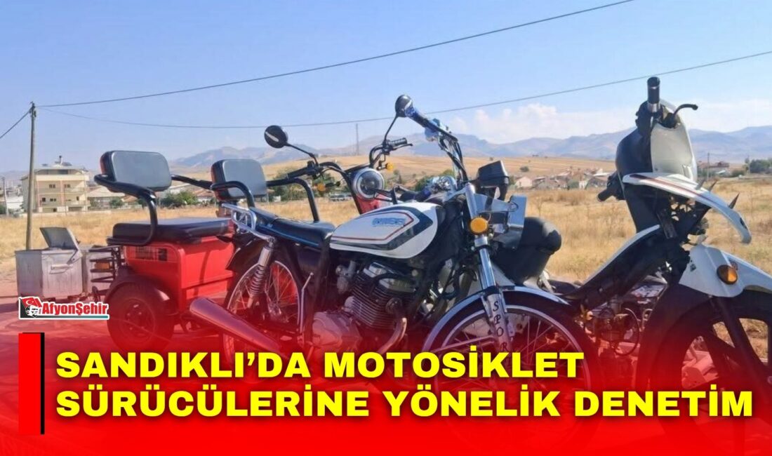Afyonkarahisar’ın Sandıklı ilçesinde öğrencilerin güvenliğinin sağlanması ve okul çevrelerinde huzur