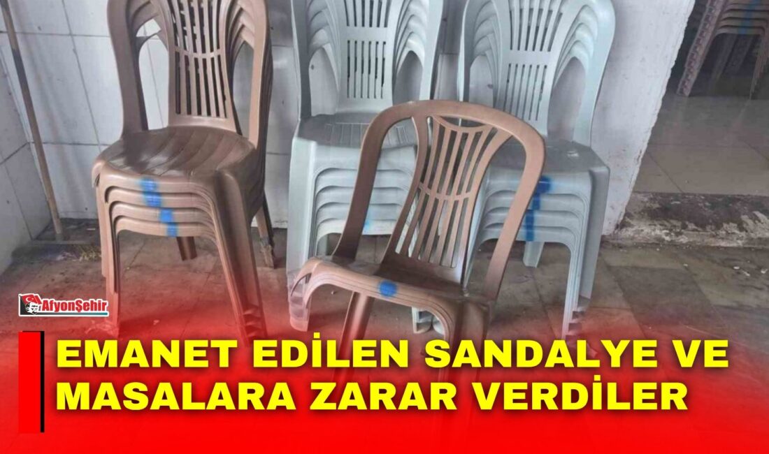 Afyonkarahisar’ın Bolvadin ilçesinde cenaze, düğün ve özel günlerinde ücretsiz kullanması