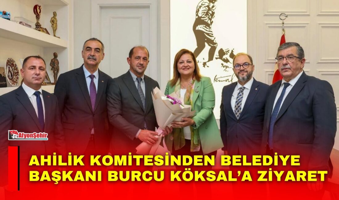Ahilik Haftası kutlamaları kapsamında Afyonkarahisar’da anlamlı bir ziyaret gerçekleştirildi. Ahilik