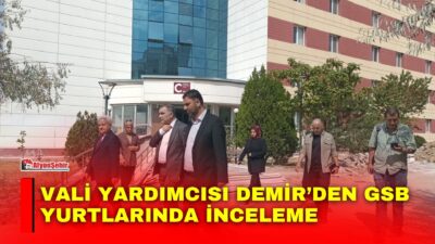 Afyonkarahisar Vali Yardımcısı Mustafa Demir, yeni eğitim öğretim yılı öncesinde