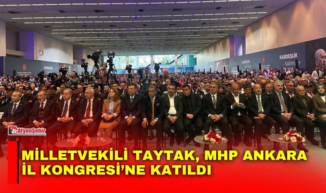 MHP Afyonkarahisar Milletvekili Mehmet Taytak, Milliyetçi Hareket Partisi Ankara İl