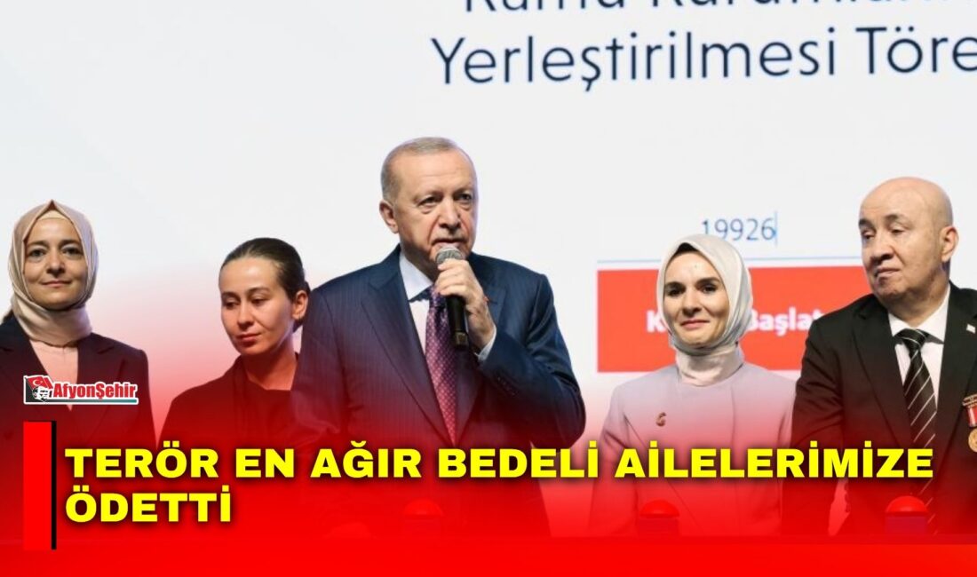 Şehit yakını ve gaziler için düzenlenen atama töreninde konuşan Balan
