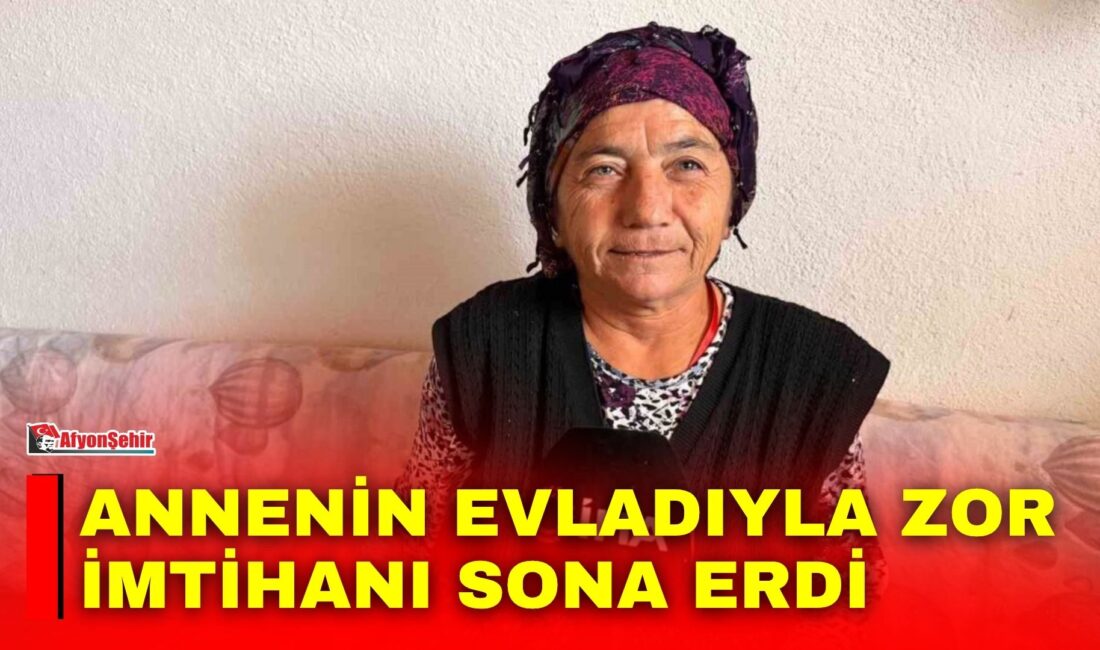 Afyonkarahisar’ın Bolvadin ilçesinde doğuştan zihinsel engelli kızı Emine Çiçeklioğlu’nun (25)