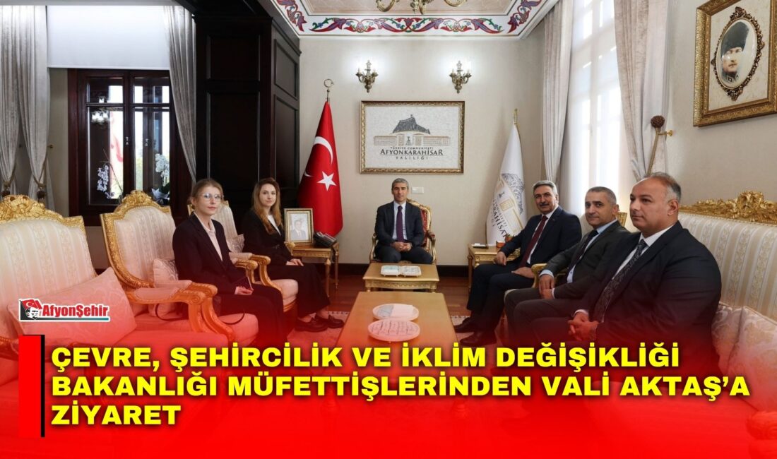 Çevre, Şehircilik ve İklim Değişikliği Başmüfettişleri Yusuf Yiğit ve Hakan