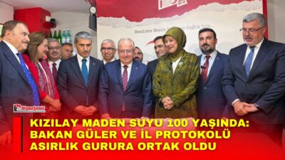 Afyonkarahisar’ın dünyaca ünlü markası ve köklü mirası Kızılay Maden Suyu,