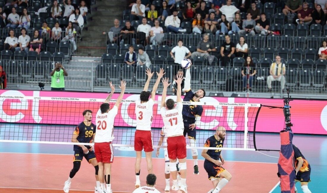 A Milli Erkek Voleybol Takımı, Romanya’ya mağlup oldu A Milli Erkek Voleybol Takımı, 2026 CEV Erkekler Avrupa Şampiyonası