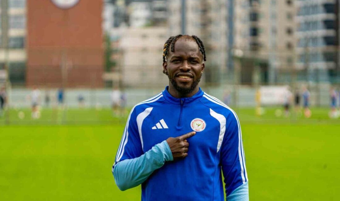 Çaykur Rizespor’un forveti Ali Sowe, ana hedeflerinin takımın kazanmasının olduğunu