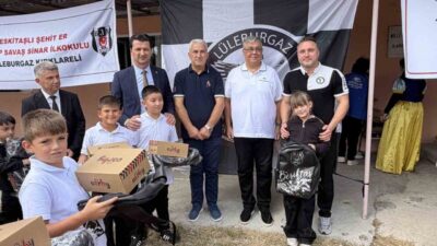 Beşiktaş tarafından çocukların eğitim hayatına destek olmak amacıyla düzenlenen “Bu