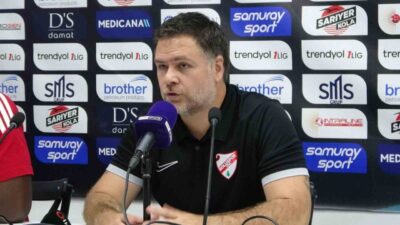 Trendyol 1. Lig’in 8. haftasında deplasmanda Sarıyer’e 2-1 mağlup olan