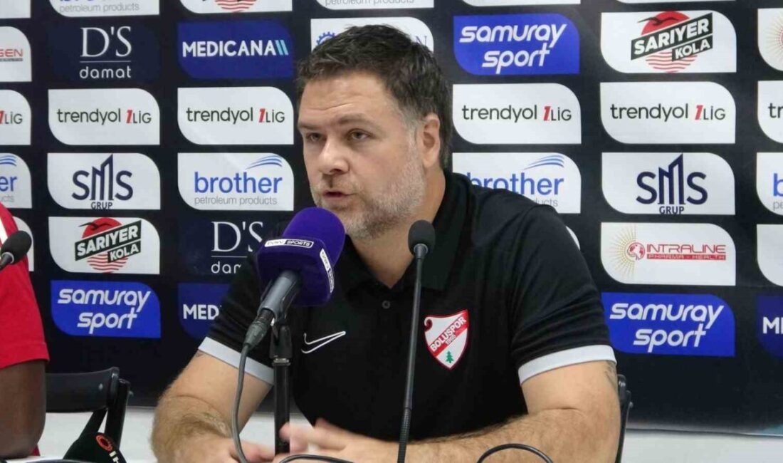 Boluspor Teknik Direktörü Daniel Ferrar, Sarıyer’e karşı son anlarda maçı