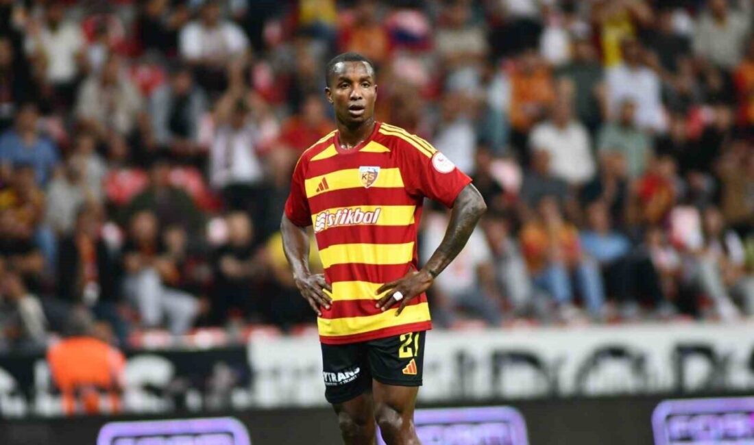 Kayserispor’un başarılı oyuncusu Daniel Moreno son 2 maçta 4 gol