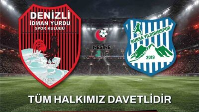 Nesine 3. Lig’de mücadele eden Denizli İdman Yurdu Spor Kulübü,