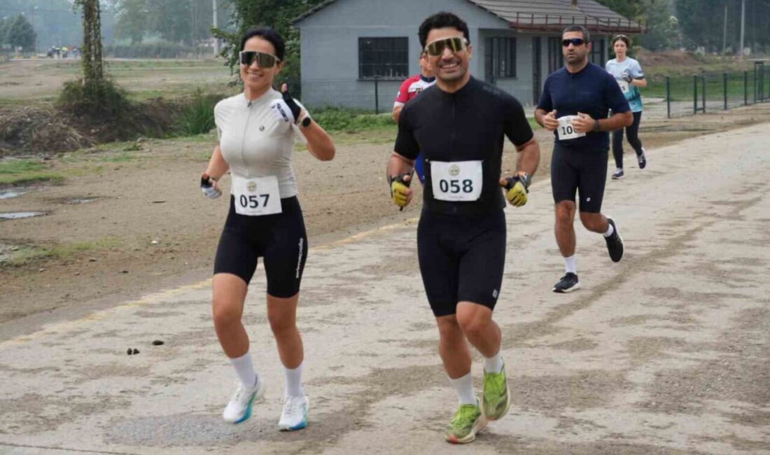DÜZCE(İHA) – Düzce’de bu yıl ikincisi düzenlenen Efteni Duatlonu, 23