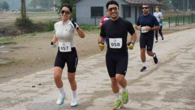 DÜZCE(İHA) – Düzce’de bu yıl ikincisi düzenlenen Efteni Duatlonu, 23