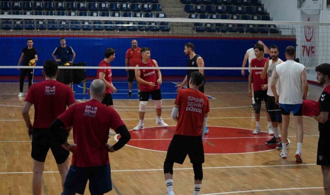 Türkiye Voleybol Federasyonu (TVF) Erkekler 1. Ligi ekiplerinden Düzce Belediyesi