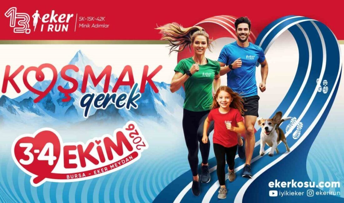 Bursa’nın geleneksel koşu organizasyonlarından Eker I Run, 13’üncü yılında programını