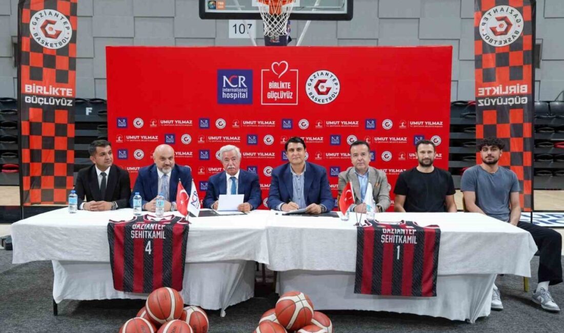Gaziantep Basketbol ile NCR International Hospital arasında sağlık sponsorluğu anlaşması