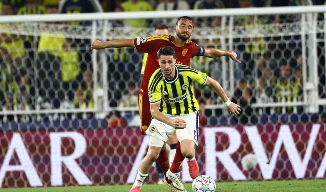 Fenerbahçe’nin başarılı orta saha oyuncusu İsmail Yüksek, Roma maçında gösterdiği