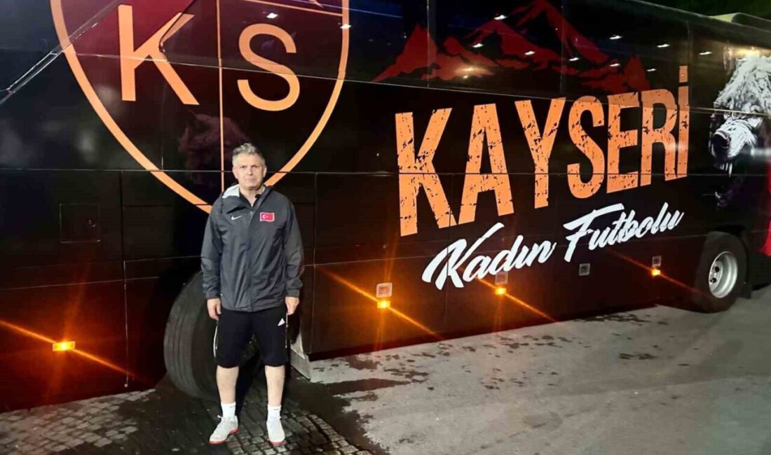 Kayseri Kadın FK Kulüb’üne, deplasmana gidip gelirken kullanılması için otobüs