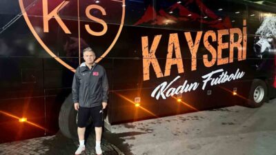 Kayseri Kadın FK Kulüb’üne, deplasmana gidip gelirken kullanılması için otobüs