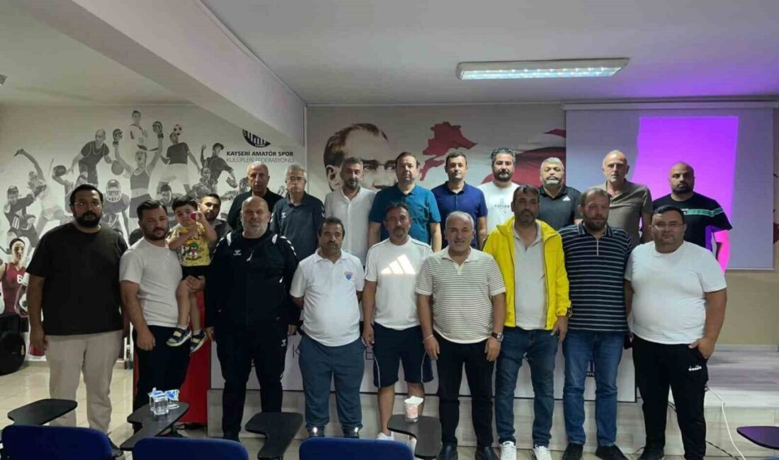 2026-2027 futbol sezonu Kayseri Süper Amatör Küme fikstürü çekildi. 11