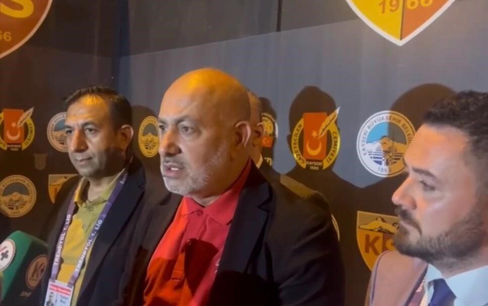 Kayserispor Başkanı Ali Çamlı, İstanbulspor ile oynanan maç sonrası yaptığı