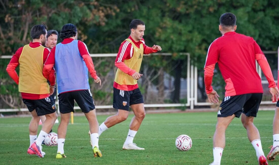 TFF 1. Lig’de mücadele eden Kayserispor, lige verilen milli arada