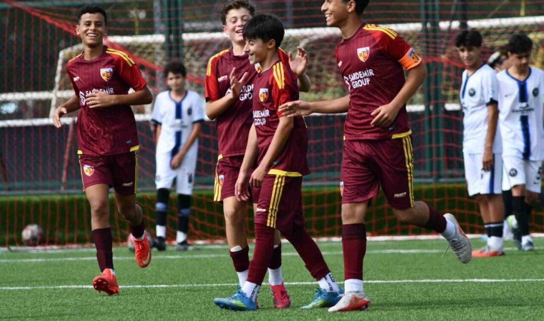 U14 Gelişim Ligi 15. Grupta mücadele eden Kayserispor ligin 2.