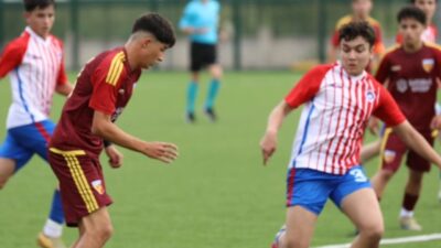 U17 Gelişim Ligi 17. Grup 1. hafta karşılaşmasında Kayserispor, evinde