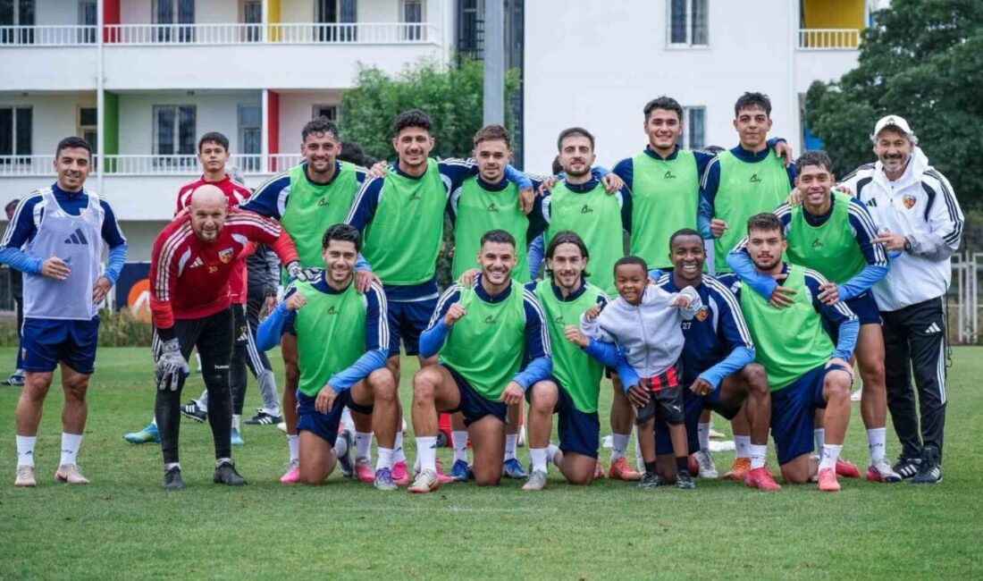 Lige verilen milli arada çalışmalarını bugün yaptığı antrenmanla tamamlayan Kayserispor,